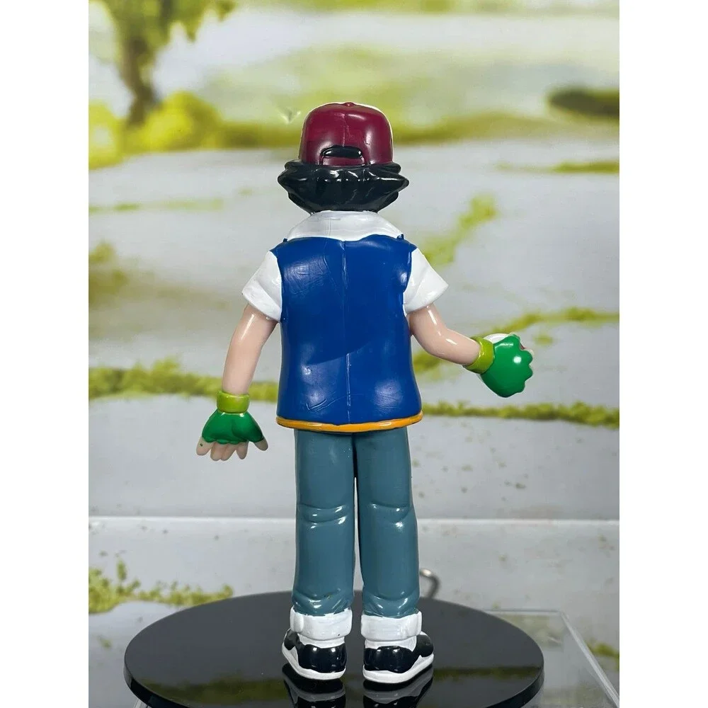 Pokemon TOMY Ash Ketchum Figure Figurine Vintage Original 151 Kanto Nintendo